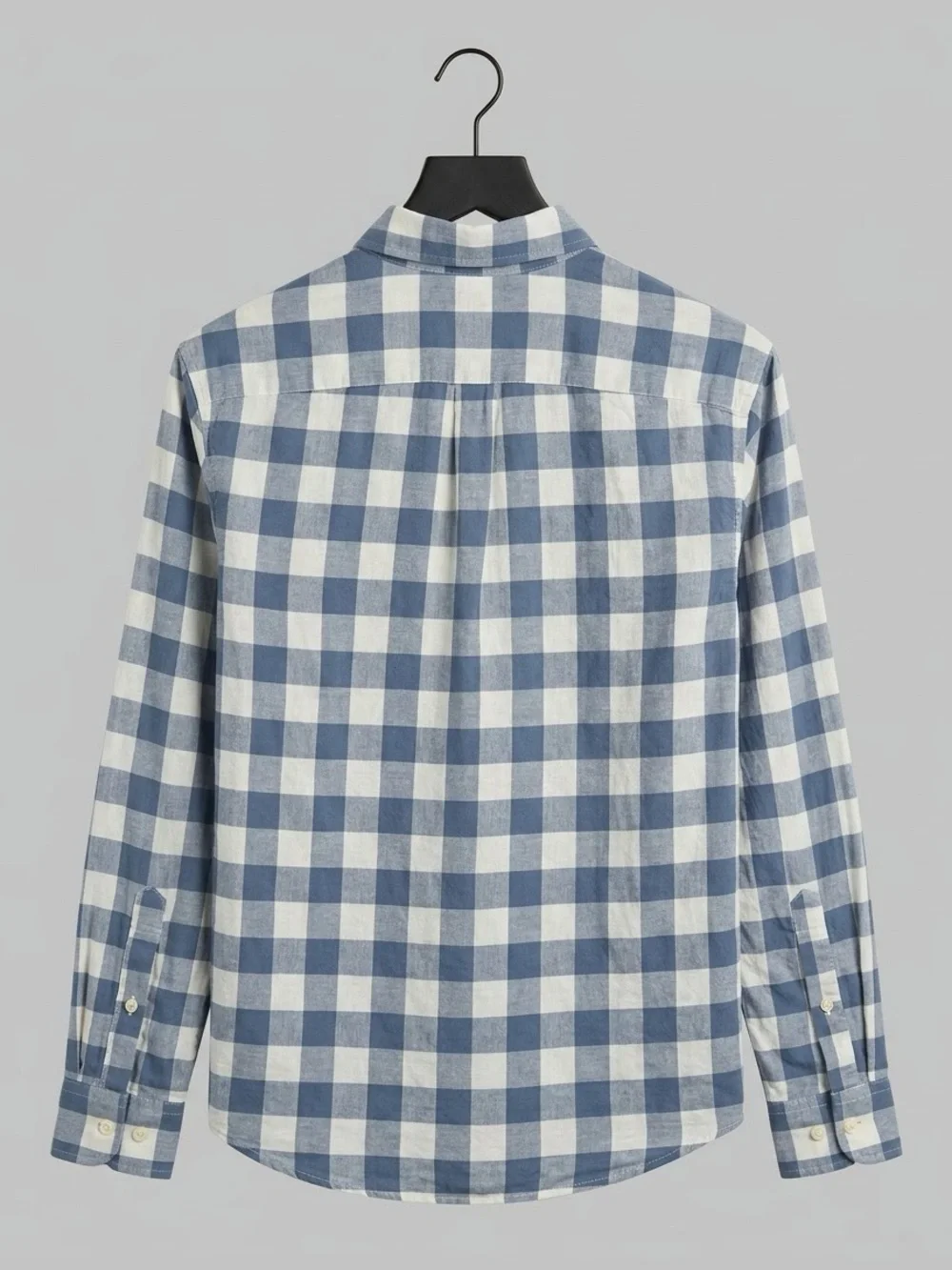J.Crew Homespun Slim Fit Blue Buffalo Check Shirt Size S